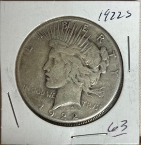 1922-S Peace Dollar