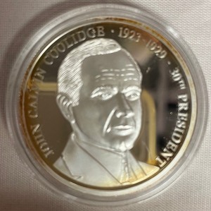 Calvin Coolidge Token
