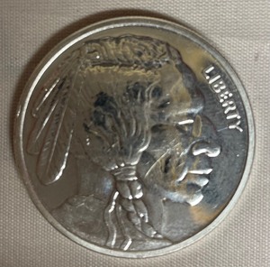 Native American One Ounce Silver Round