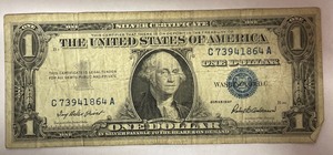 1957 Silver Certificate - C 73941864 A