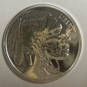 1 Ounce Silver Native American Round
