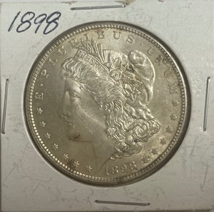 1898 High Grade MS Morgan Silver Dollar