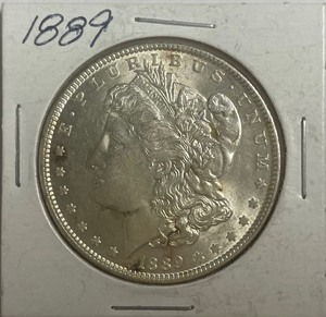 1889 High Grade MS Morgan Silver Dollar
