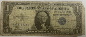 1935A Dollar Silver Certificate - U47571434B