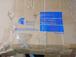 Mixed sizes of Air Filter Grille of Steel by Venti Air - open box not used