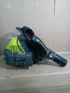 175 MPH 760 CFM 38cc Gas Backpack Leaf Blower by RYOBI- slightly used missing parts