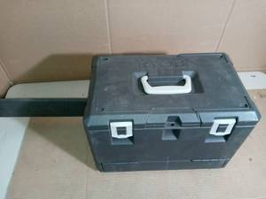 18 in. 38cc 2-Cycle Gas Chainsaw with Heavy Duty Case by RYOBI - used