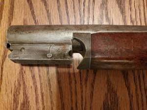 lot 64 image: Vintage, Unmarked Gun Barrel (#s 5337) Stamped Underneath