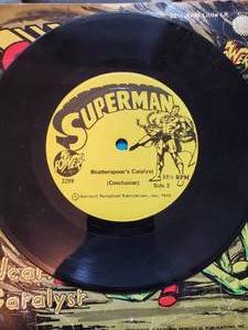 lot 65 image: Superman 7 33 13 RPM LP Weatherspoons Catalyst