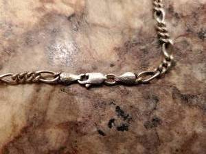 lot 60 image: Wheat Chain 925 Italy K1772 Sterling Silver