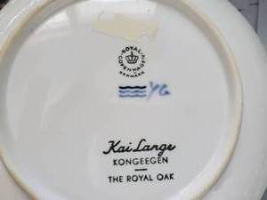 lot 83 image: Royal Copenhagen The Royal Oak 1967 Plate