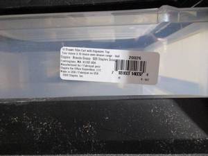 Ten Drawer Slim Cart