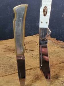 (2) Locking Knives & (1) Swiss Knife