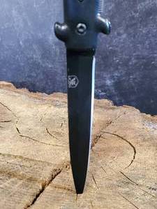 Razor Sharp Assisted Open Micarta Stiletto