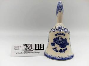 Vintage Collectors Fabulous Las Vegas Porcelain Bell