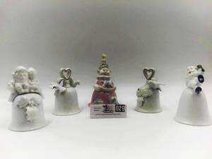 Vintage Collectible Holiday Porcelain Bell Bundle, Limited Editions