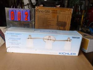 Light fixtures. As shown.