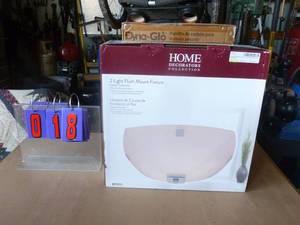 Light fixtures. As shown.