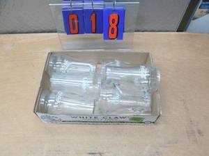 Flat of Coke glassware. As shown