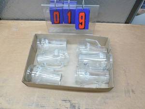Flat of Coke glassware. As shown