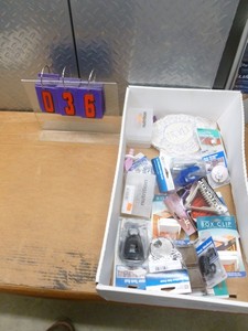 Box of misc household items. As shown.