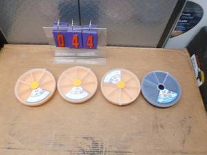 Qty of 4 organizers. As shown.