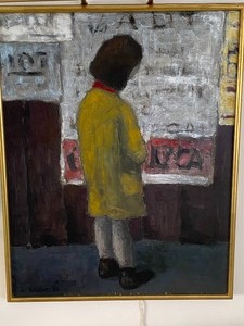 lot 1 image: Framed Oil on Canvas by Georges Doussot (1962)