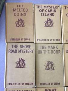 lot 91 image: 18 Franklin W Dixon Books