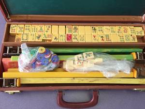 lot 109 image: Vintage Mahjong Game in Original Case