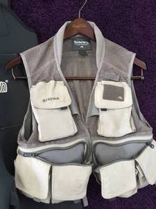 lot 110 image: Pair of Small Hodgman Waders & Small Simms Fishing Vest