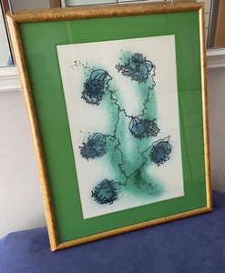 lot 68 image: Original Watercolor Painting by Vesley