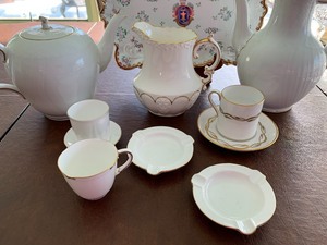 lot 146 image: Collectible China Glassware including Shelley and Royal Copenhagen