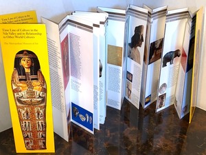 lot 163 image: Book- Time Line of Culture in the Nile Valley & Its Relationship of other World Culture