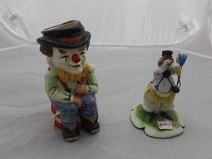 Royal Doulton Signed & Numbered Limited Edition Clown & Other Signed Clown