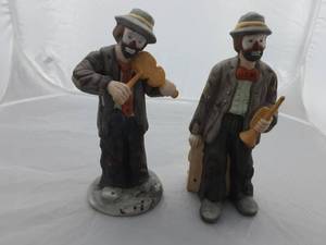 2-Flambro Emmett Kelly Jr. Figures