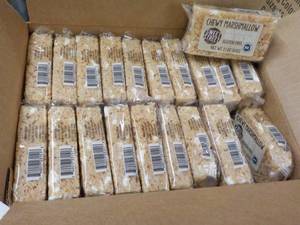 lot 21 image: Case of 40 Chewy Marshmallow with b...