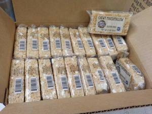 lot 22 image: Case of 40 Chewy Marshmallow with b...