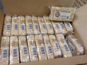 lot 23 image: Case of 40 Chewy Marshmallow with b...