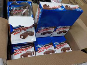lot 27 image: Case of 6 boxes Hostess Devils Foo...