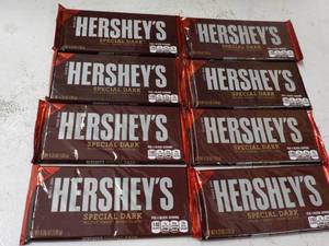 lot 38 image: 4.25 oz Hersheys Special Dark choc...