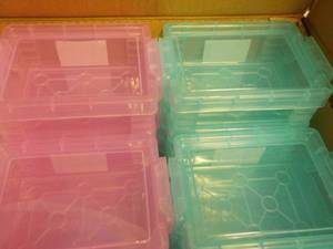 lot 63 image: Box of Crayola boxes...