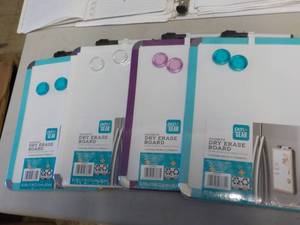lot 81 image: 4 magnetic Dry Erase boards...