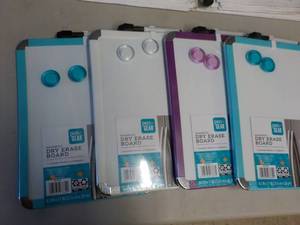 lot 82 image: 4 magnetic Dry Erase boards...