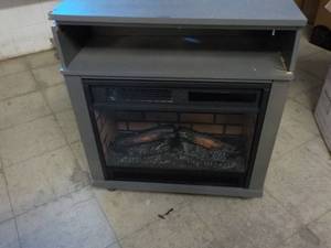 lot 107 image: 3D new electric fireplace - top is ...