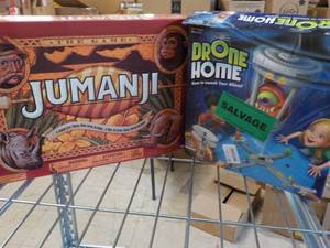 lot 131 image: Jumanji, Drone Home and See n Say...