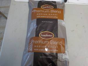 lot 150 image: 5 lb. bag Farmer Brothers premium b...