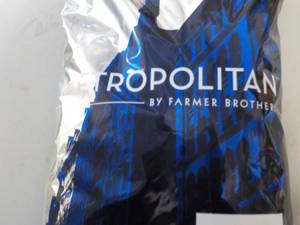 lot 163 image: 2 lb. bag Farmer Brothers Metropoli...