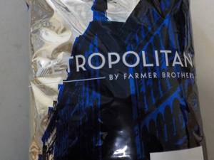 lot 167 image: 2 lb. bag Farmer Brothers Metropoli...