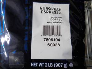 lot 183 image: 2 lb. bag Farmer Brothers Metropoli...