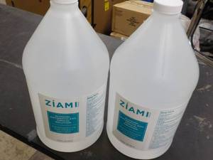 lot 197 image: 2 gallons Ziami alcohol antiseptic ...